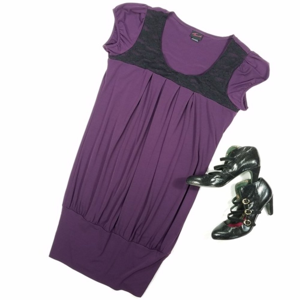 Torrid Knit Balloon Dress - Picture 1 of 4